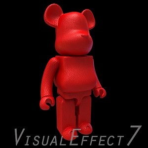 Red Leather Bear Brick