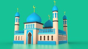 simple mosque model