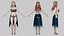 Syrenka — gotowy do gry model 3D w technologii low-poly