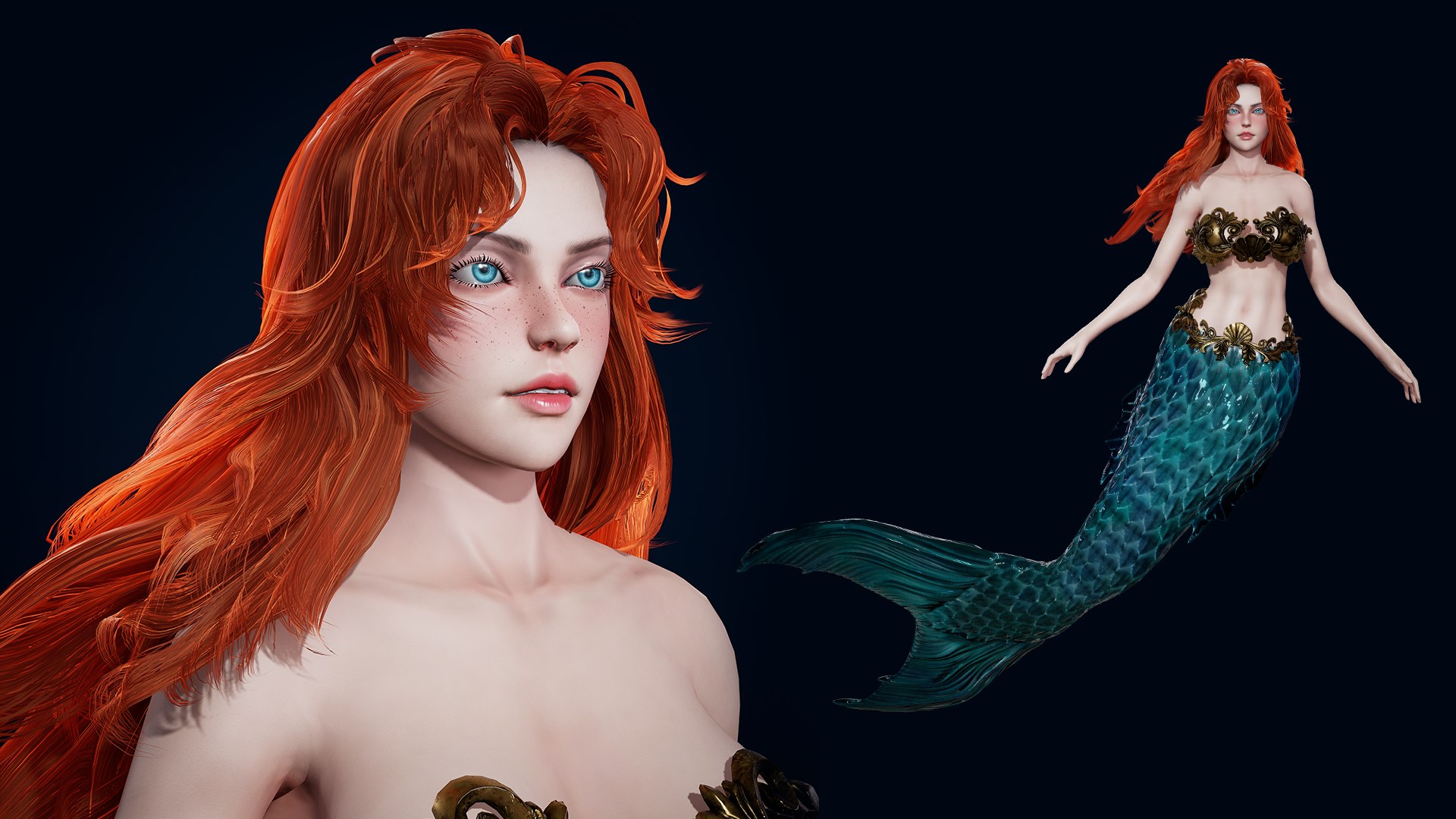 3D Mermaid - Game Ready Low-poly https://p.turbosquid.com/ts-thumb/uN/c7Hkdg/dM/15/png/1693214618/1920x1080/fit_q87/b59bd3818235df8636126230ffcd250fca10d8e6/15.jpg