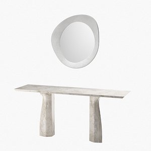 3D Granite Console and mirror2015 model