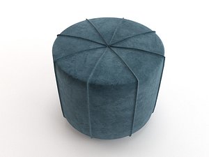 Pouf 3D model 3D model