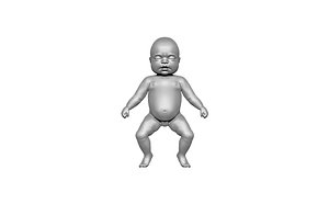 3D model doll toy