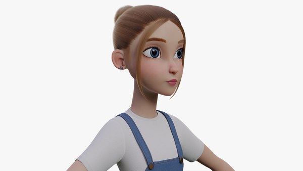 3D Teen Girl - TurboSquid 1930424