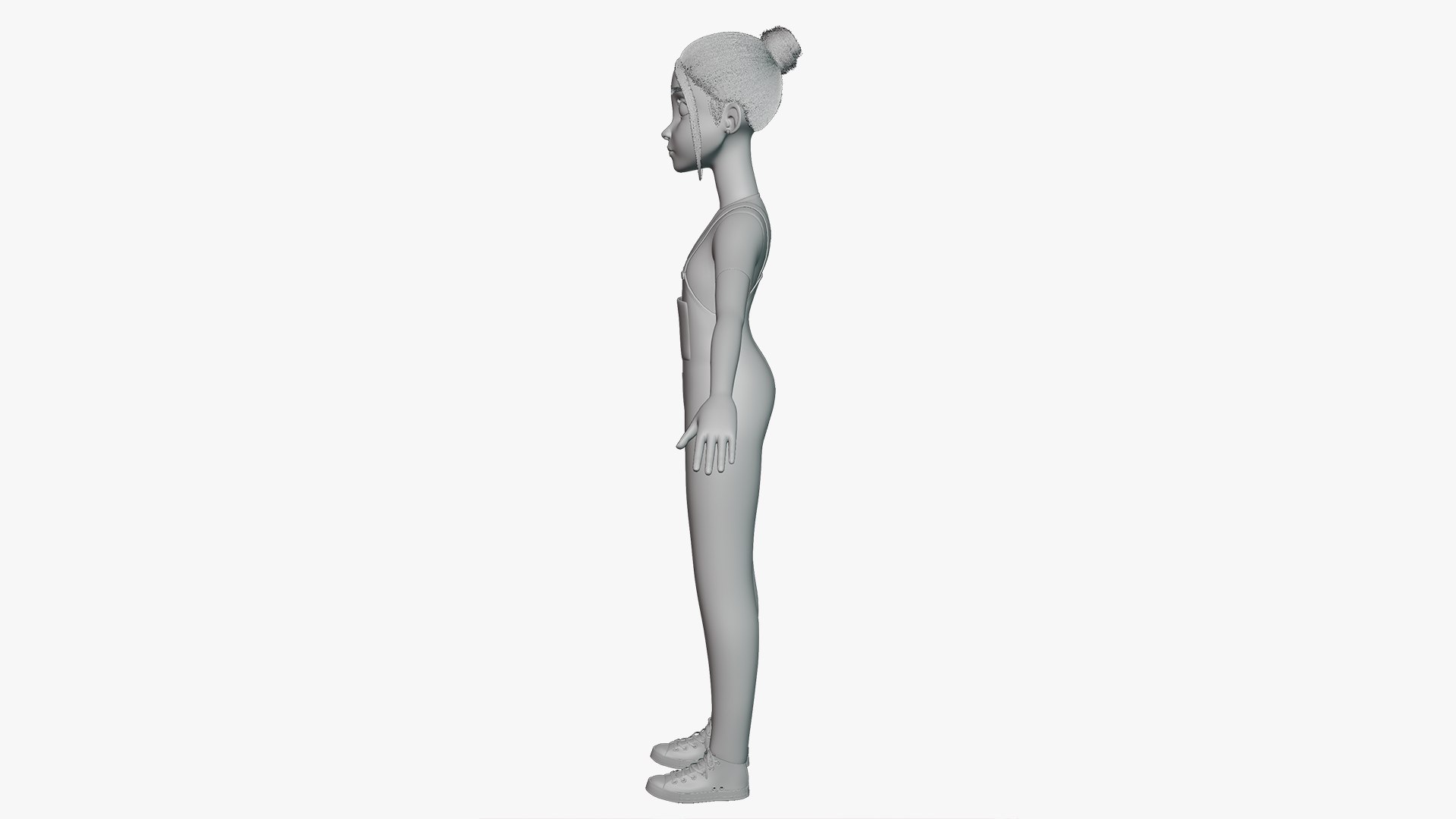 3D Teen Girl - TurboSquid 1930424