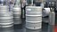 Conjunto de barris de cerveja