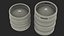 Conjunto de barris de cerveja