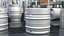 Conjunto de barris de cerveja