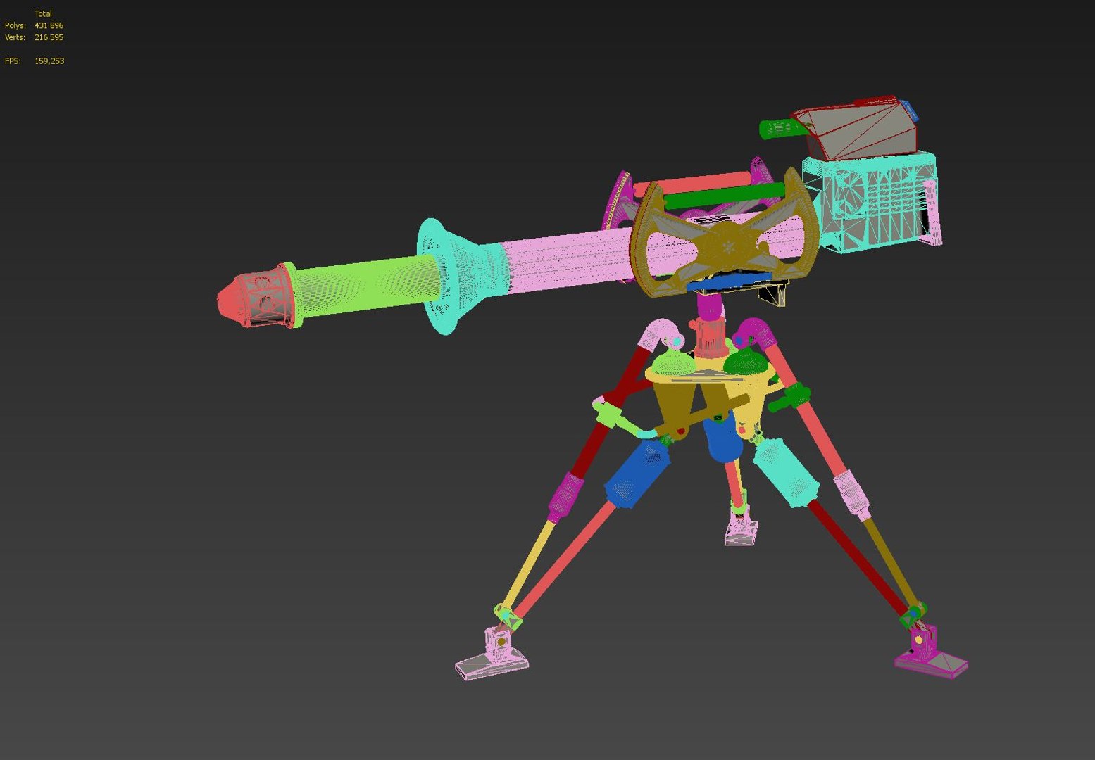 E Web Heavy 3D - TurboSquid 1569404
