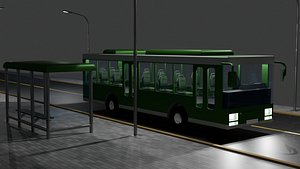 bus 3D model