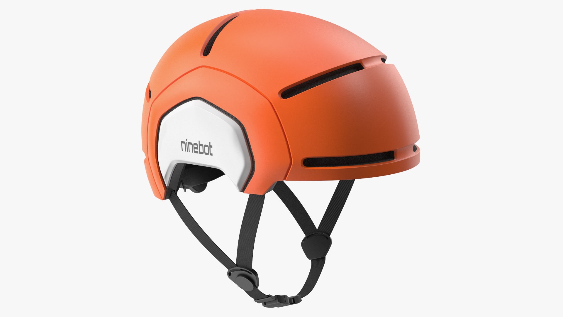 Segway Kids Helmets Orange 3D model preview