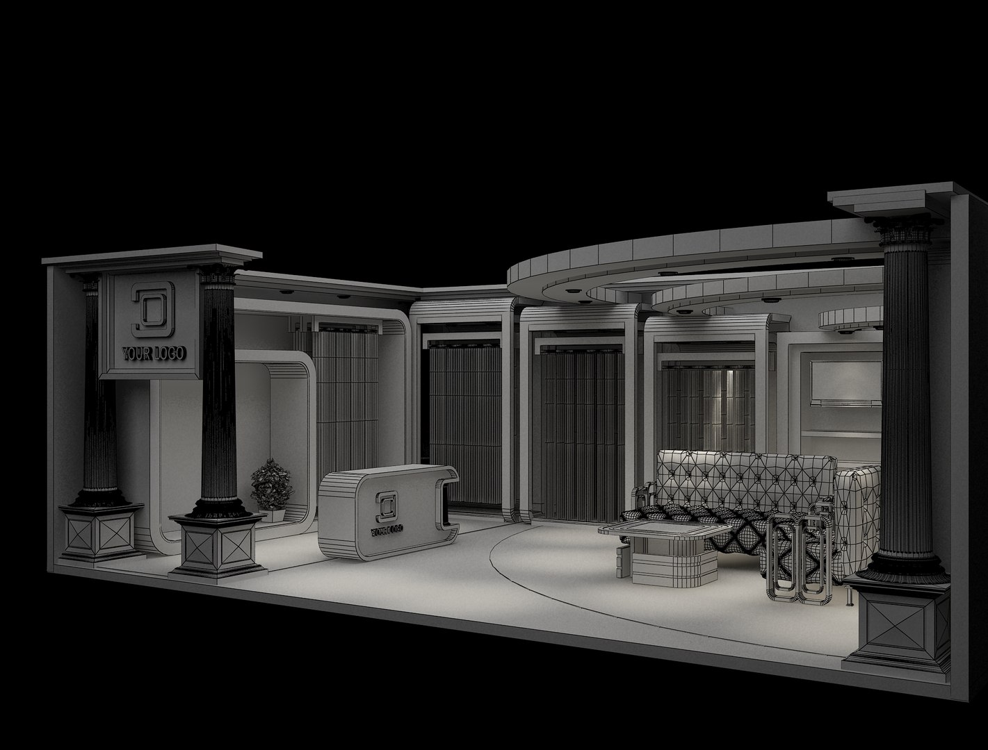 3d Stand Exhibition Booth