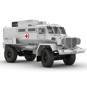 3d Rinkhals Ambulance model