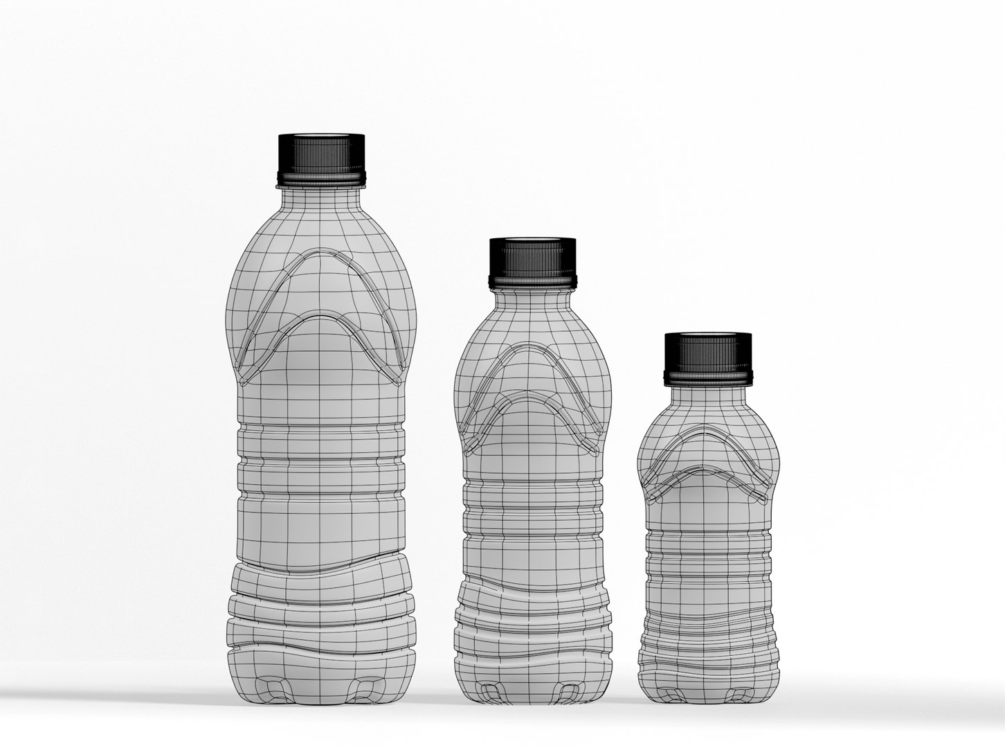 Water Bottle Model - TurboSquid 1586432