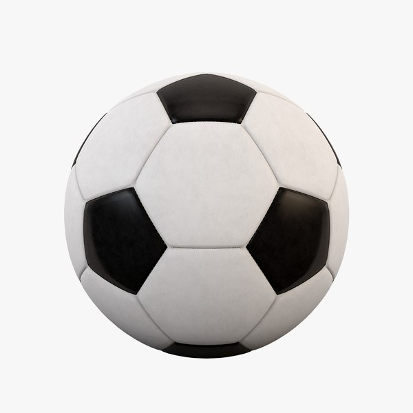 3d model soccer classic style