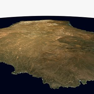 Raso Island Barlavento Archipelago Republic of Cabo Verde model
