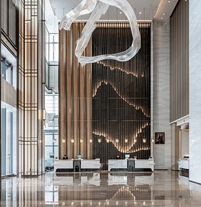 Hotel Lobby Interior-A14