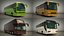 Low Poly Bus Pack 02