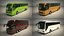 Low Poly Bus Pack 02