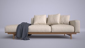 3D model Ettore Sofa