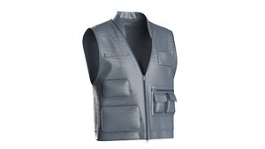 Male Vest 3D model