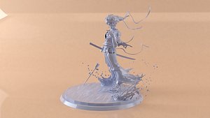 Afro Samurai 3D model