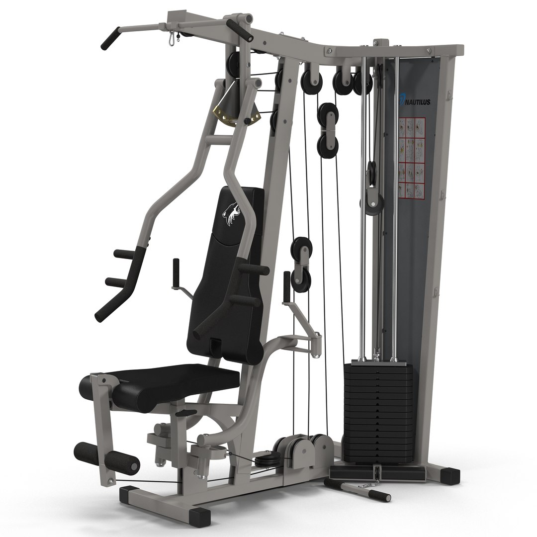 Weight Machine 3D Model 3D model preview