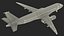 commercial airliner pilot stewardess 3D model