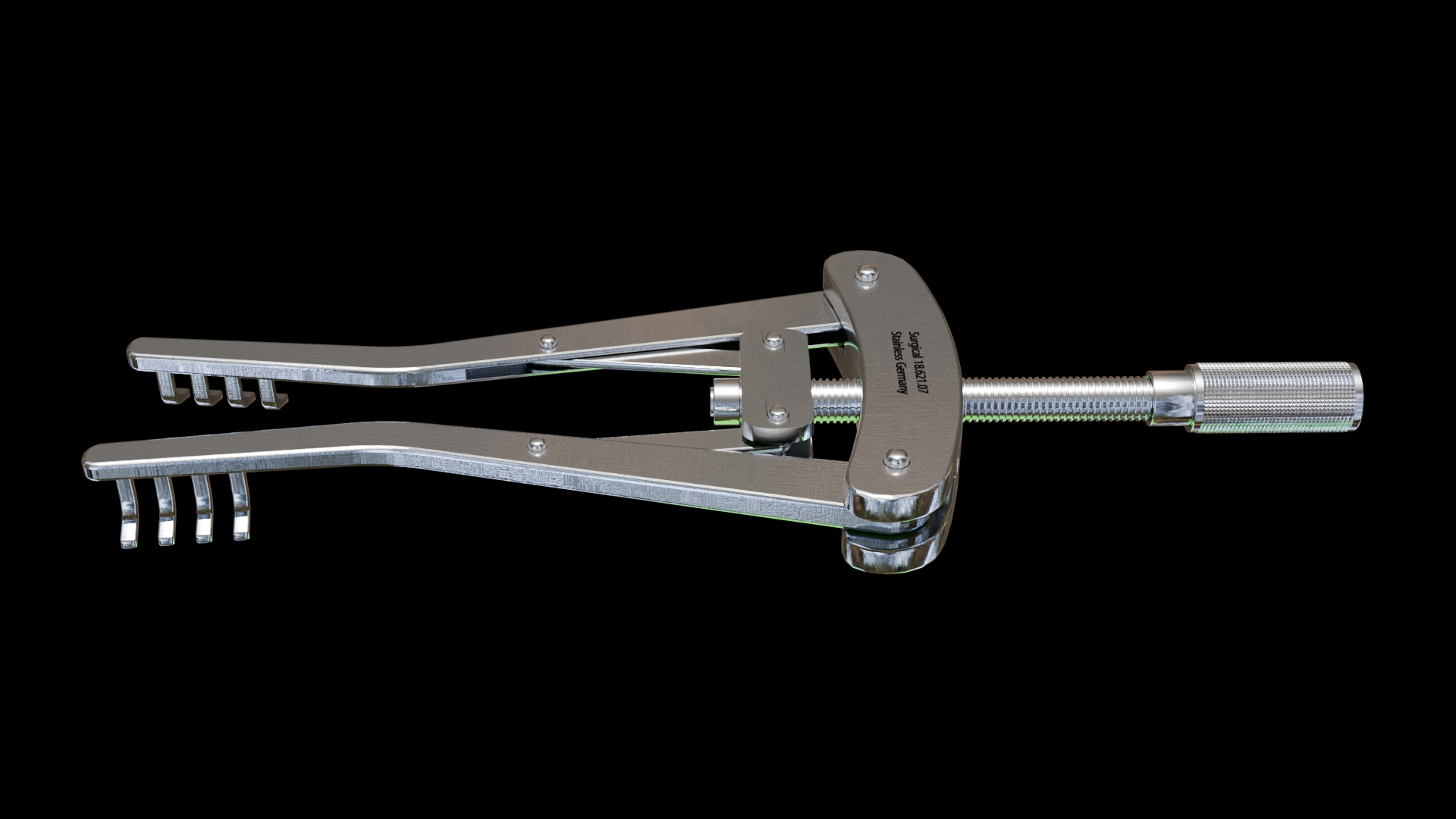 3D ALM Retractor surgical model https://p.turbosquid.com/ts-thumb/uO/S7HNGc/so/cam360/jpg/1765444147/1920x1080/turn_fit_q99/df9ab640254a47e9f134d68534865d11623dfa2b/cam360-1.jpg