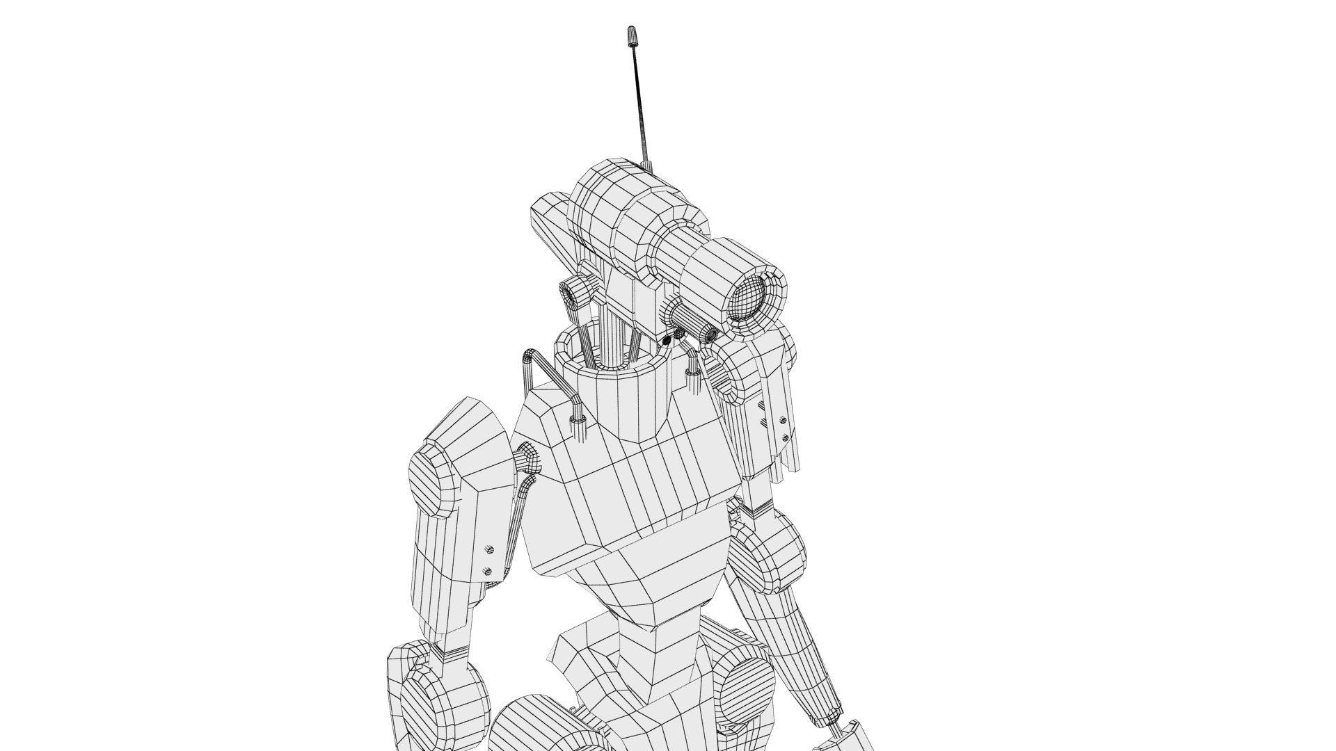 CameraBot 3D model https://p.turbosquid.com/ts-thumb/uO/V6z9cg/EM/wire_0001/png/1624616670/1920x1080/fit_q87/c6b21ccab27151019de6c41b3d12d69464568bbc/wire_0001.jpg