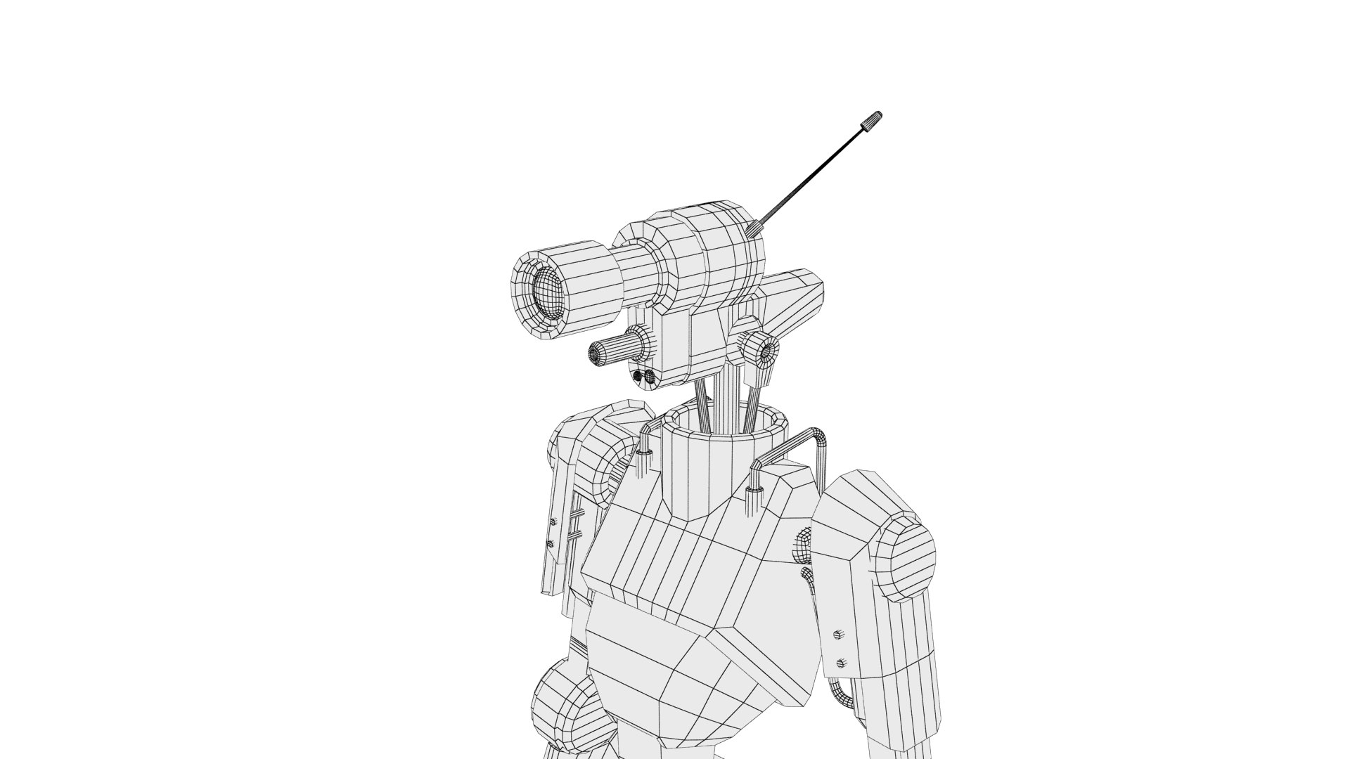 CameraBot 3D model https://p.turbosquid.com/ts-thumb/uO/V6z9cg/Kd/wire_0015/png/1624616667/1920x1080/fit_q87/3c3101942b0de3ae250b5607d5a8434171f6e49a/wire_0015.jpg