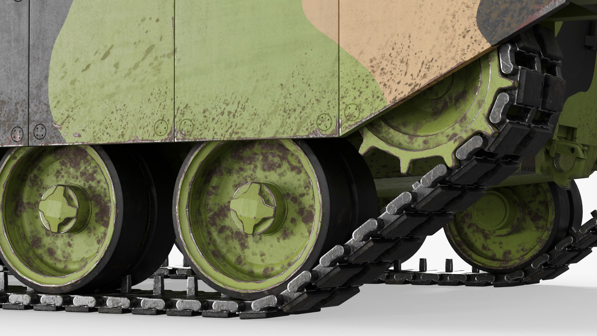 3D Model XM30 Infantry Fighting Tank Simplified - TurboSquid 2565944