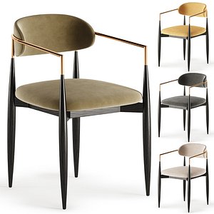 3D Jagger Dining ArmChair model
