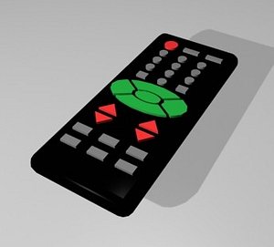 remote control 3d model