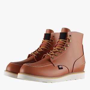 Men's 6 Inch Moc Toe Boots 2