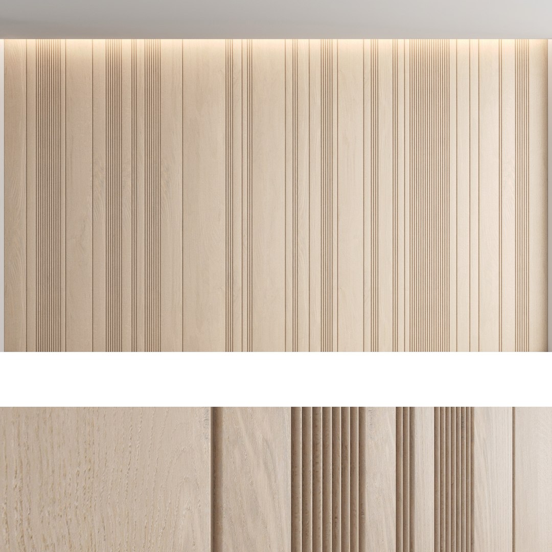 Wood Wall Panels Model - TurboSquid 1532226