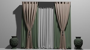 Classic European Curtain model