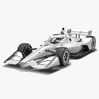 Dallara DW12 UAK-18 2025 High Downforce