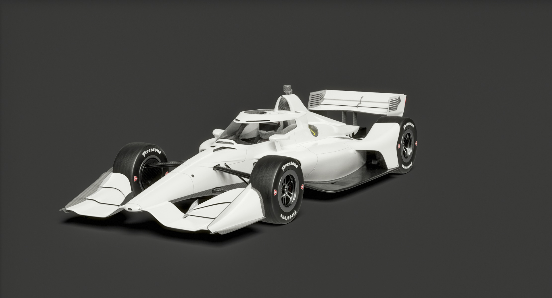 Dallara DW12 UAK-18 2025 High Downforce Model - TurboSquid 2443230