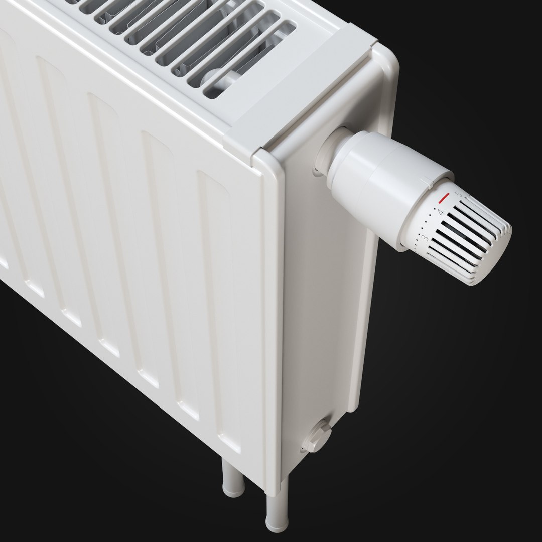 3d heating radiator model