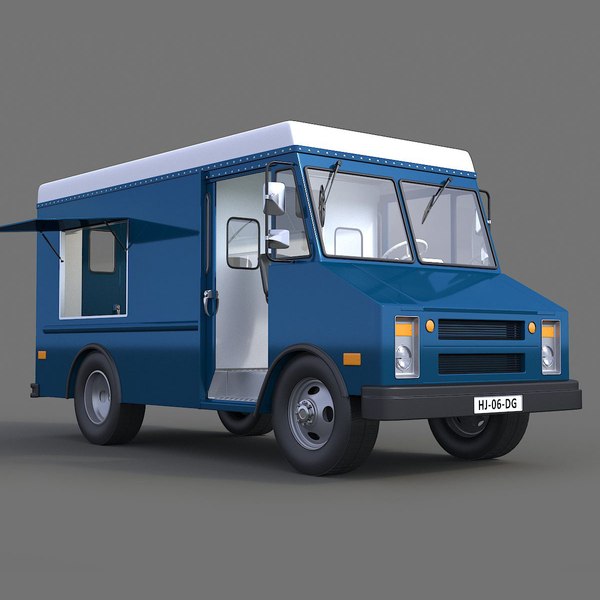 3D Step Van TurboSquid 1738158