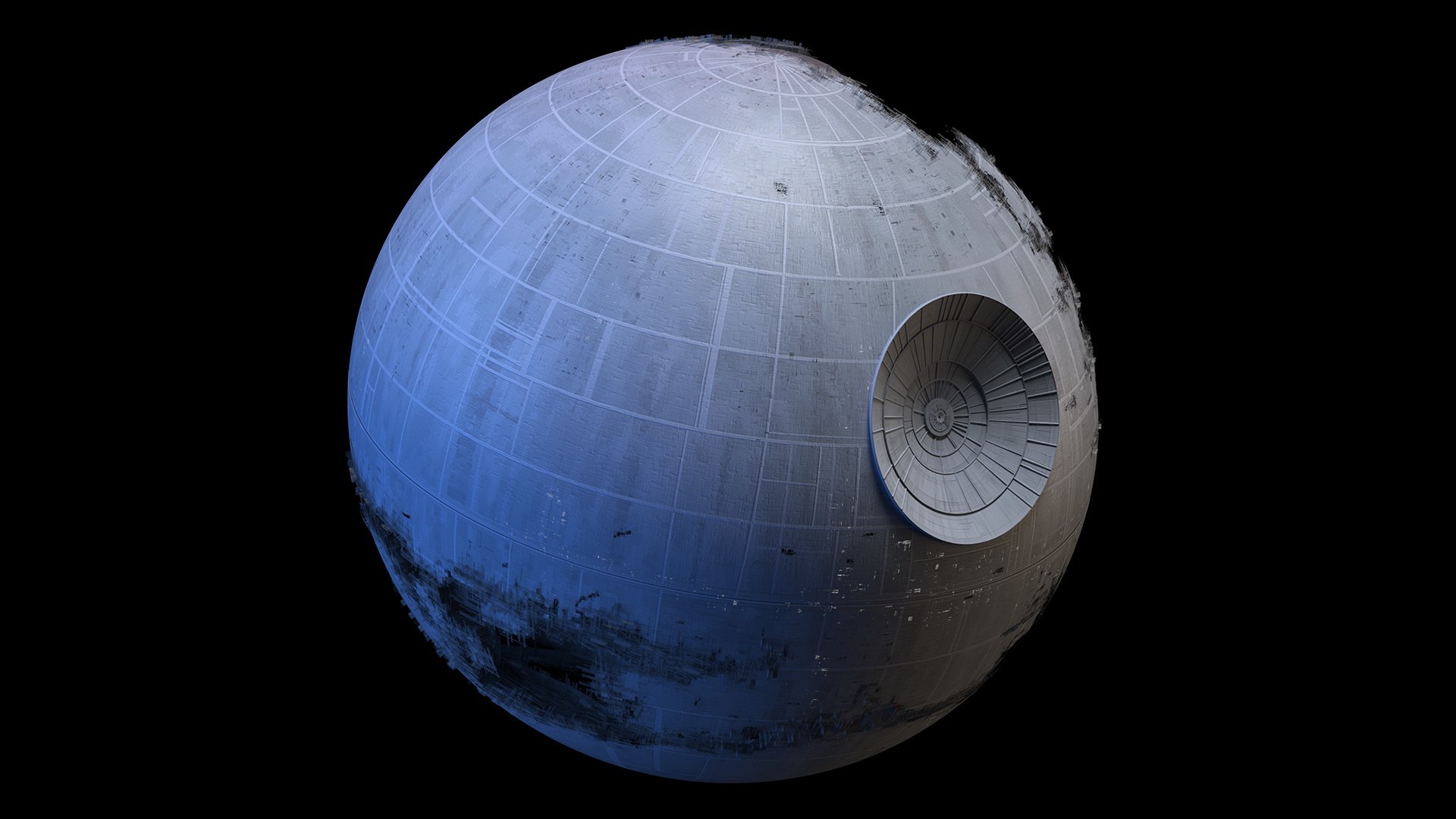 Star Wars Death Star Destroyed 3D model TurboSquid 2116198