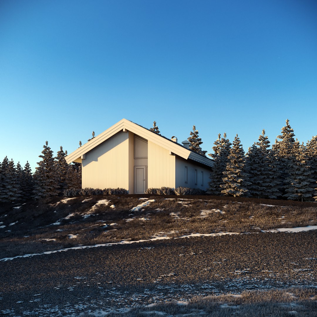 Log Cabin Complete Scenes Collection 3D Model - TurboSquid 1743083