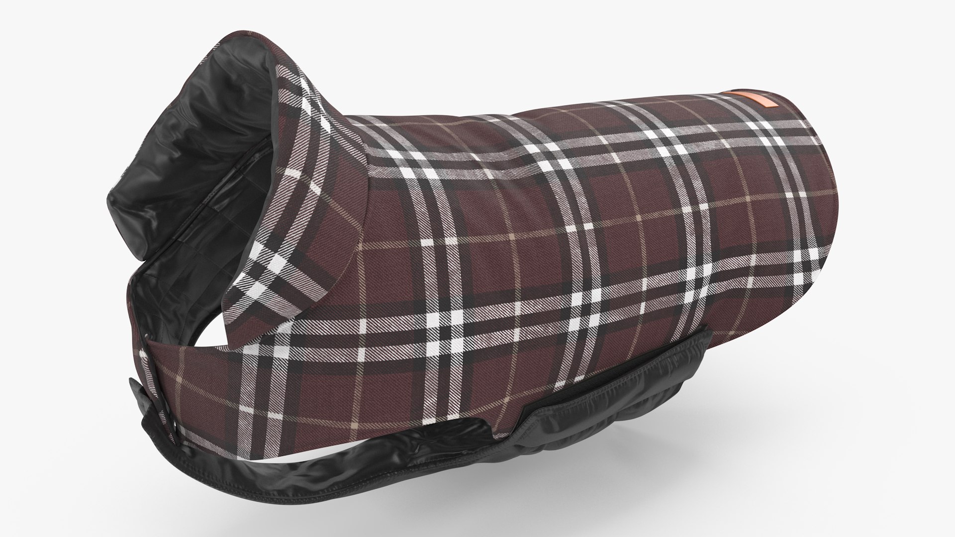 Dog Coat Brown 3D model preview