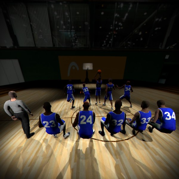 blue-basketball-team-3d-model