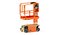 jlg lift vertical 3D model