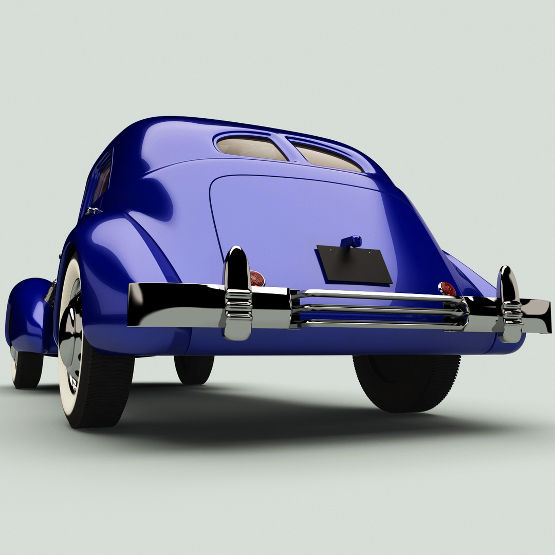 cord 810 sedan 3d model