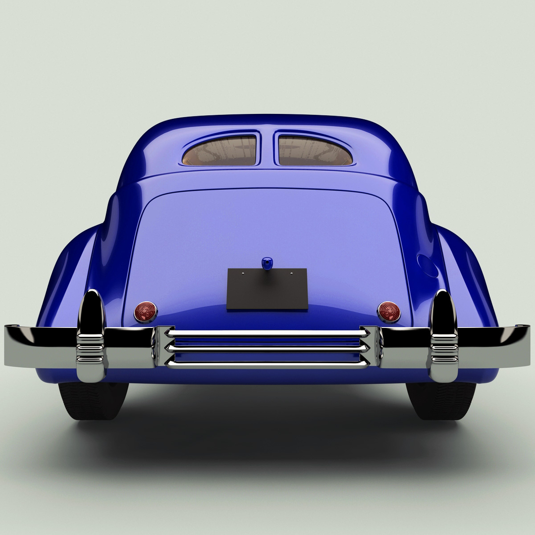 cord 810 sedan 3d model