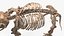 Mammoth Adult with Skeleton Collection 3D