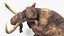 Mammoth Adult with Skeleton Collection 3D